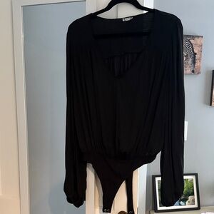 Elegant Black Women's Top